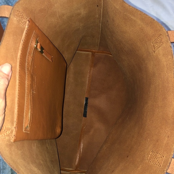 Madewell Paintstripe Transport Tote - Picture 6 of 8